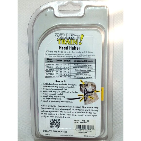 Walk' N Train Extra Small Pink Dog Head Halter 2012 | Gentle Leader Headcollar - Picture 7 of 15